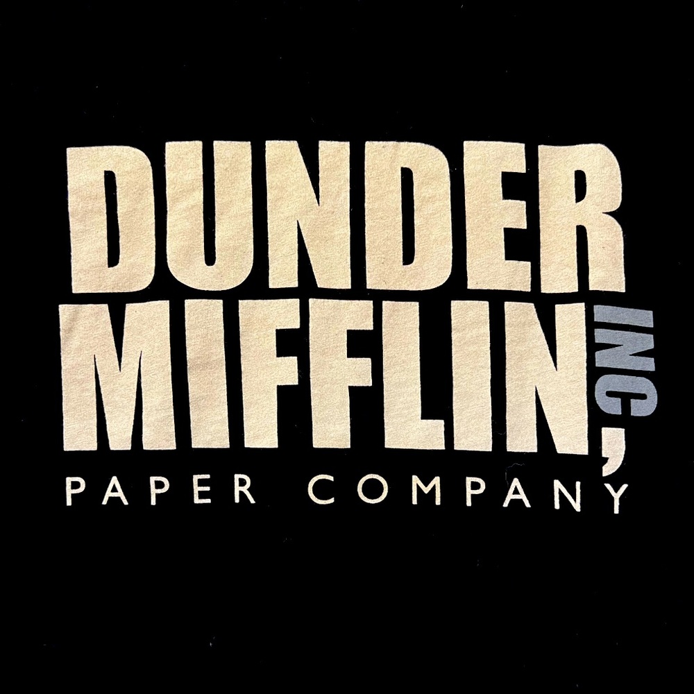 Old Navy “The Office Dunder Mifflin Paper Company” Graphic Tee Size XXL Tall